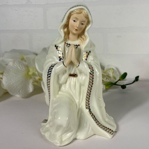 Bon Ton Jade Porcelain MARY AND JOSEPH - Picture 8 of 13